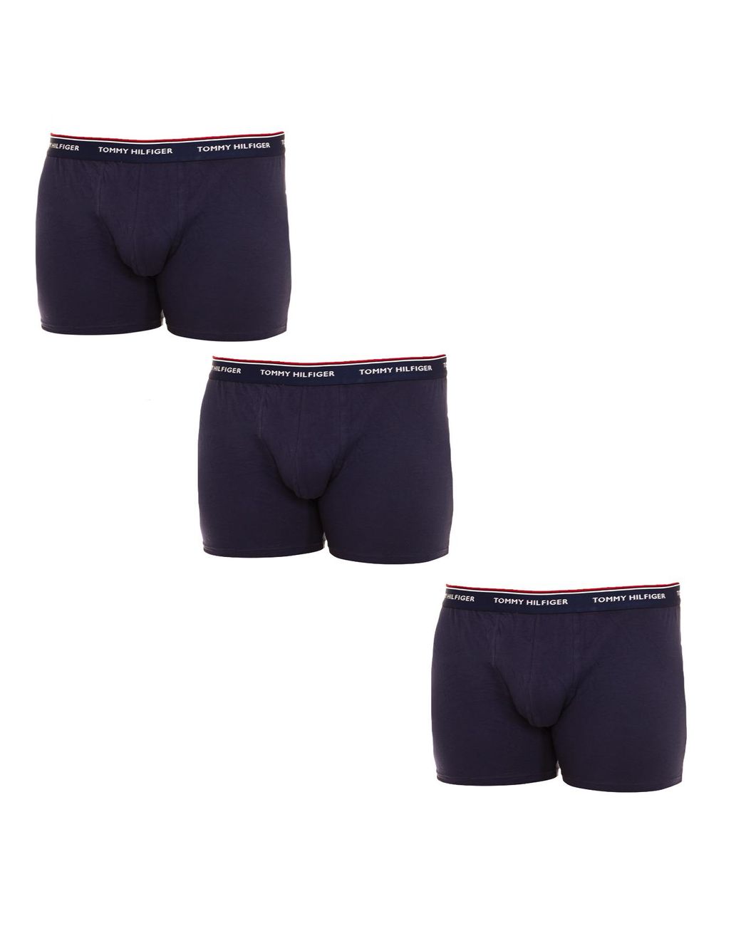 Tommy Hilfiger Blue Pack-3 Breathable Fabric Boxer With Anatomical Front Um0Um00010 for men