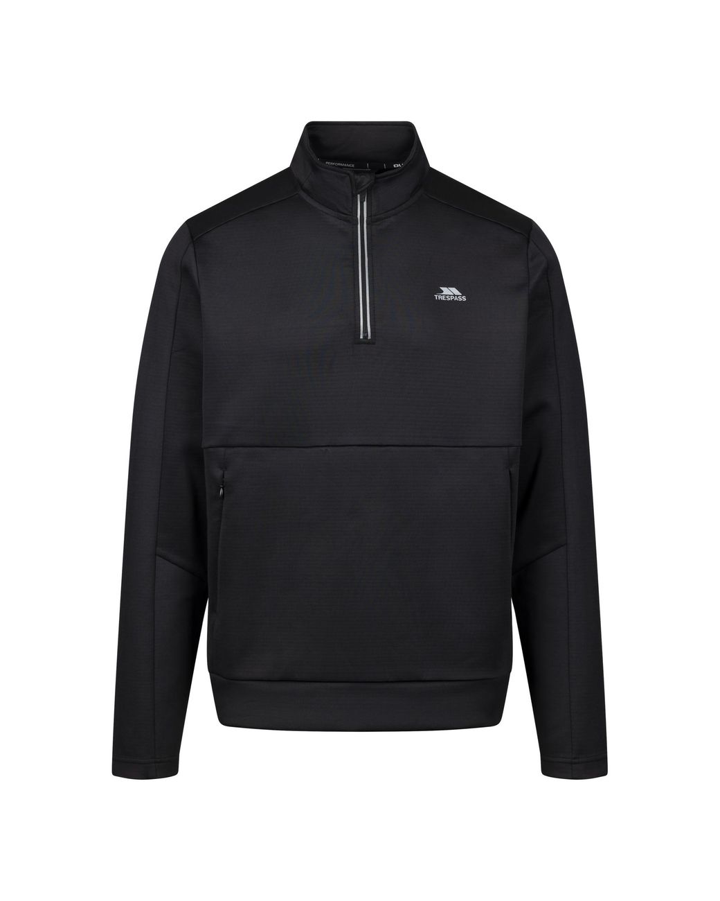 Trespass Blue Jay Quarter Zip Long-Sleeved Top for men