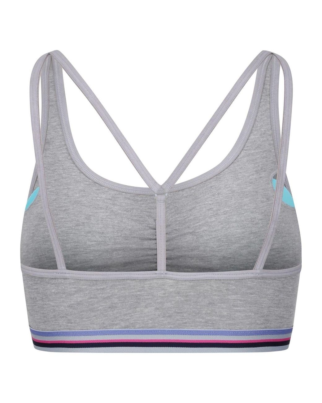 Reebok Gray Jackie Bra Top