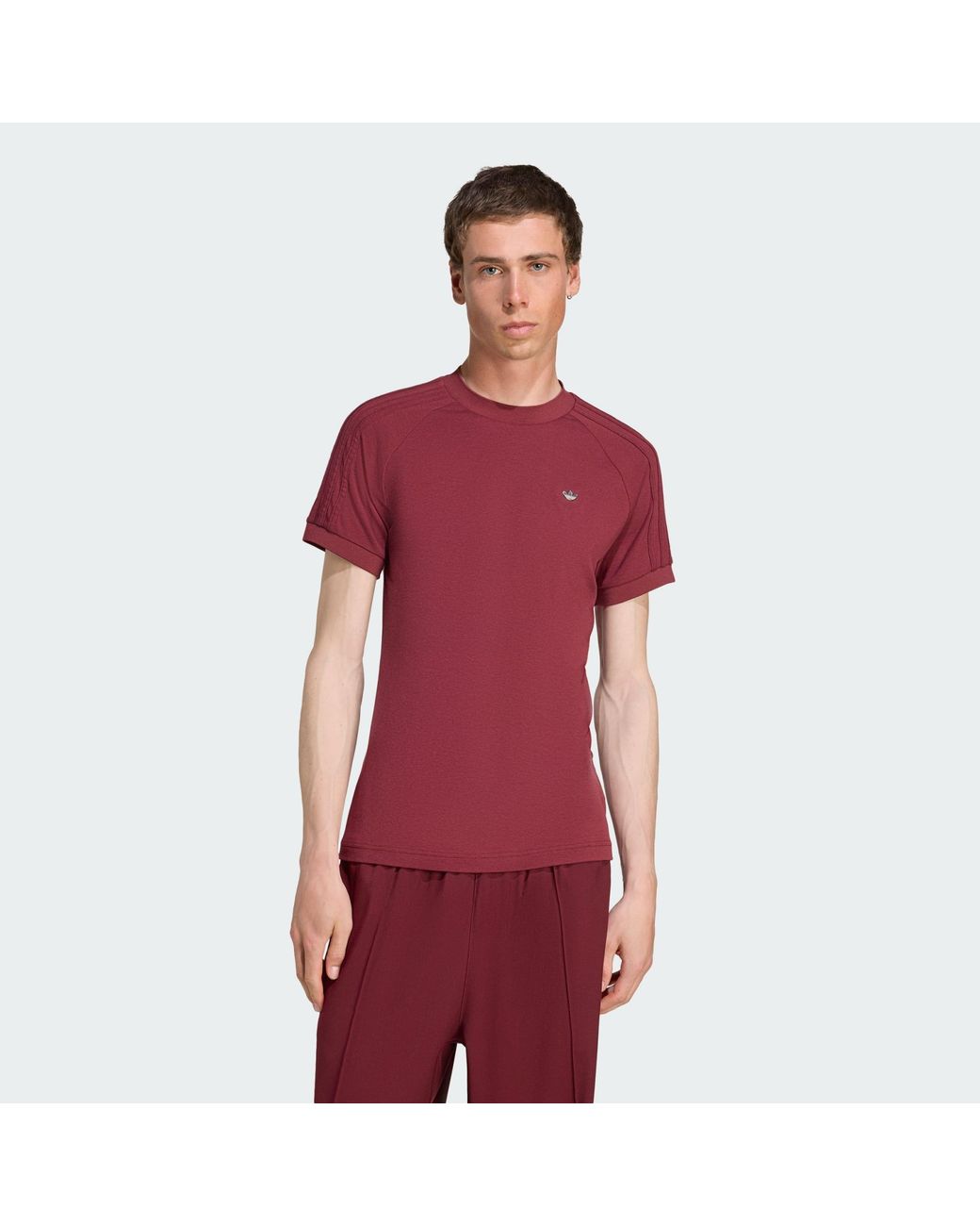 Adidas Originals Red Premium Cali Tee for men