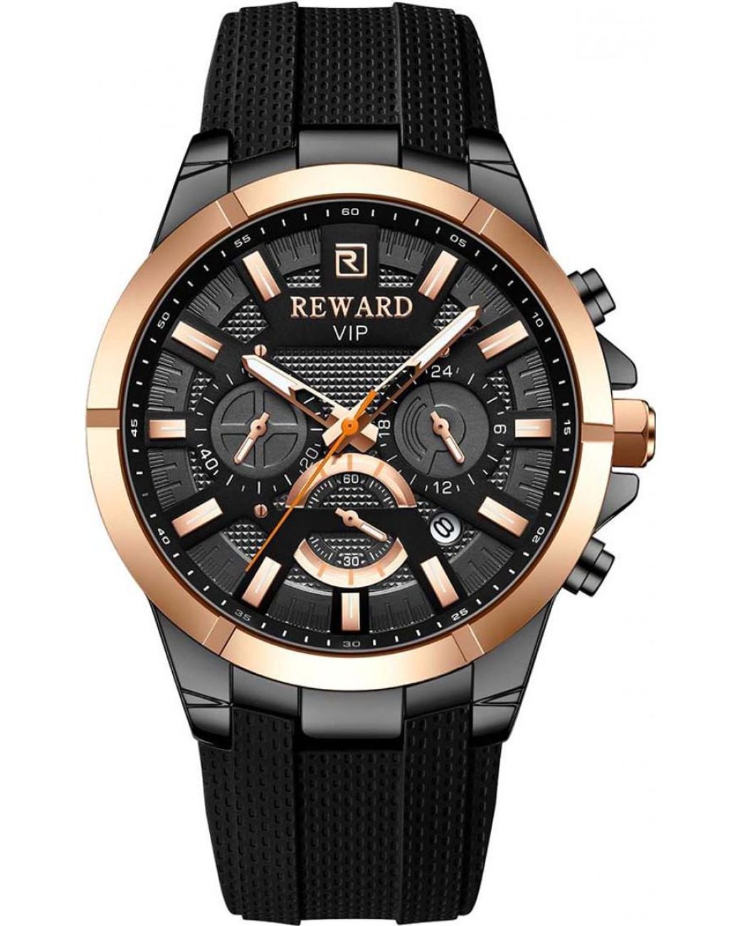 Reward Black 831512M-B Perception Watch for men