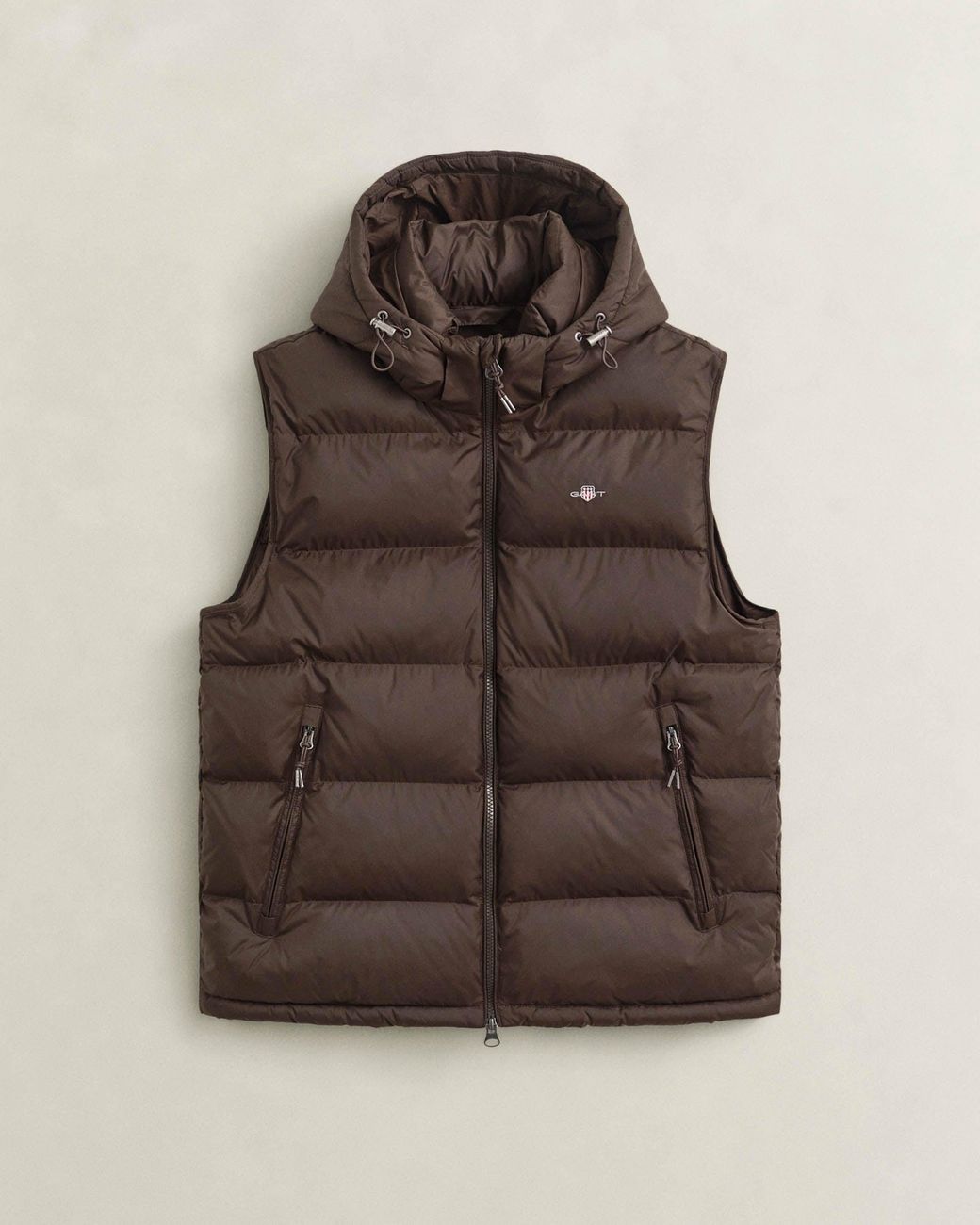 Gant Brown Active Cloud Vest for men