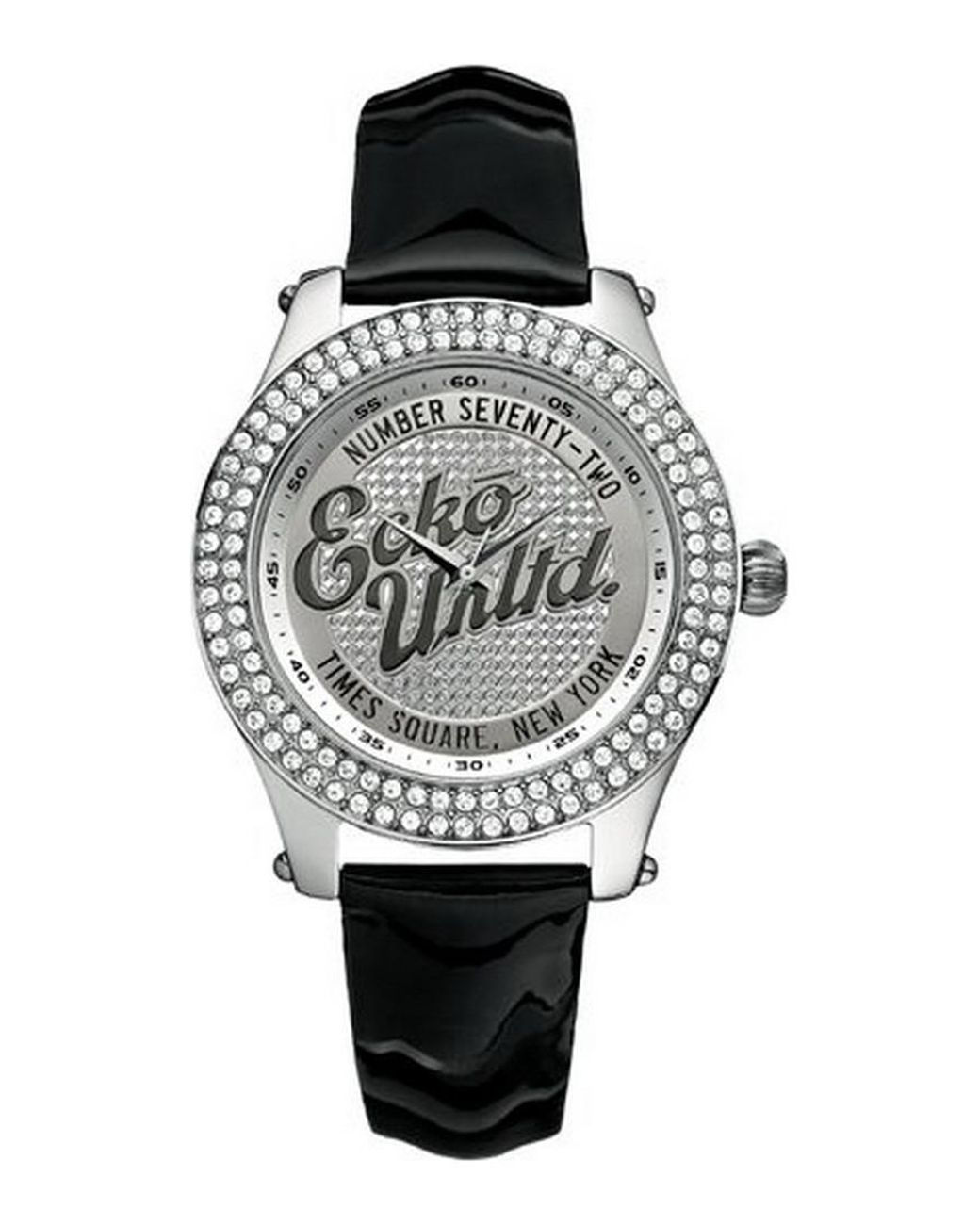 Marc Ecko Gray E10038M1 Midsize Rollie Watch