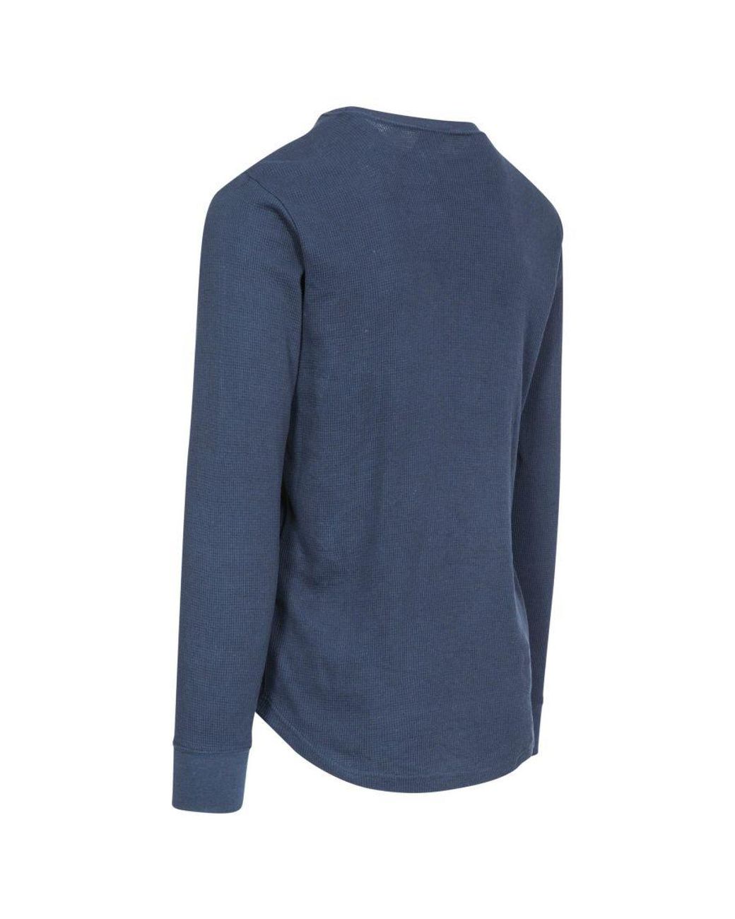 Trespass Blue Adults Unify Thermal Base Layer Top