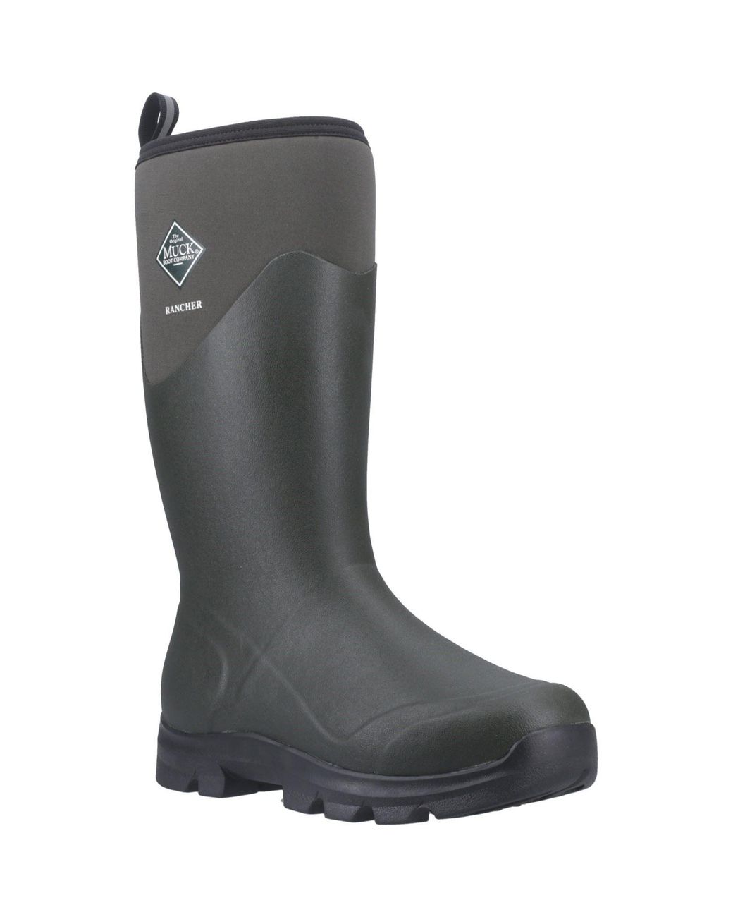 Muck Boot Black Rancher Rubber Dusty/ Winter Knee High for men