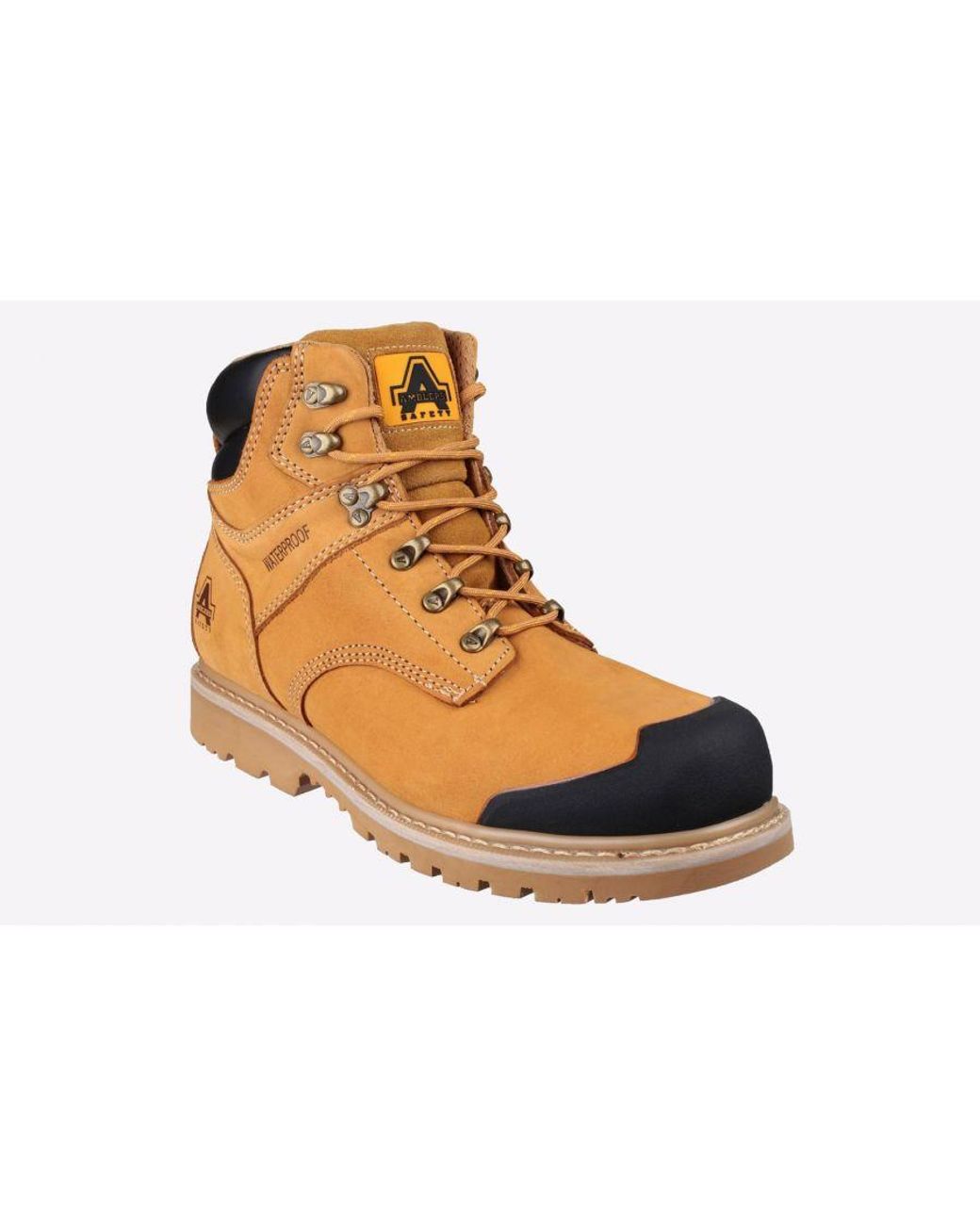 Amblers Safety Black Fs226 Welted Waterproof Boots for men