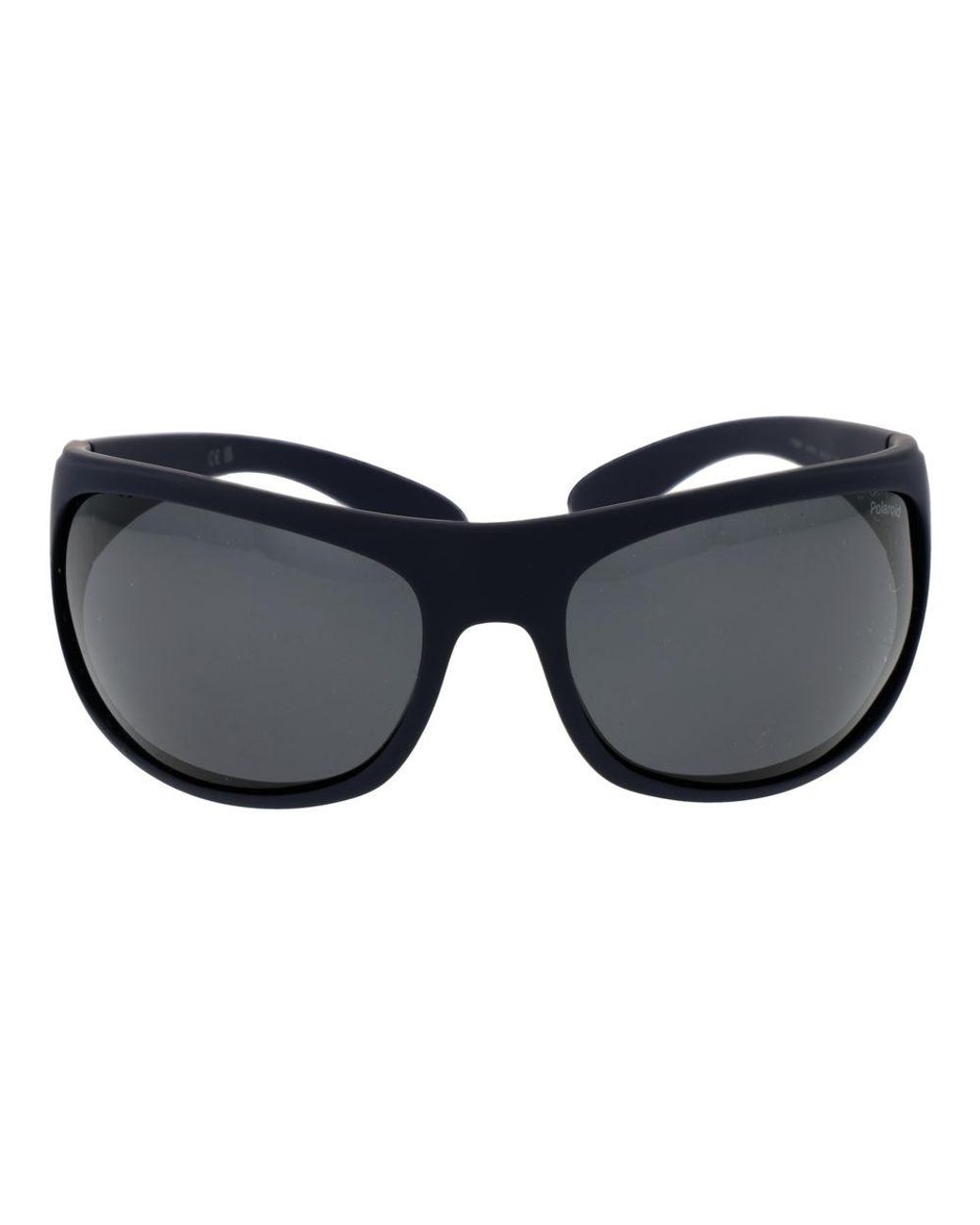 Polaroid Black Blue Plastic Sunglasses