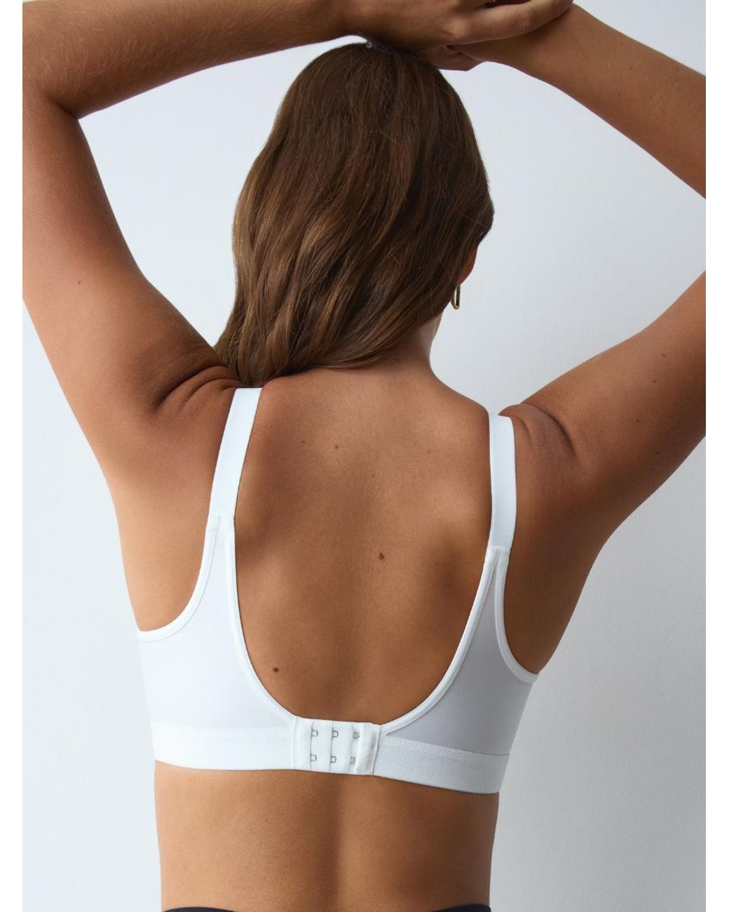 Triumph White Triaction Wellness N Sports Bra