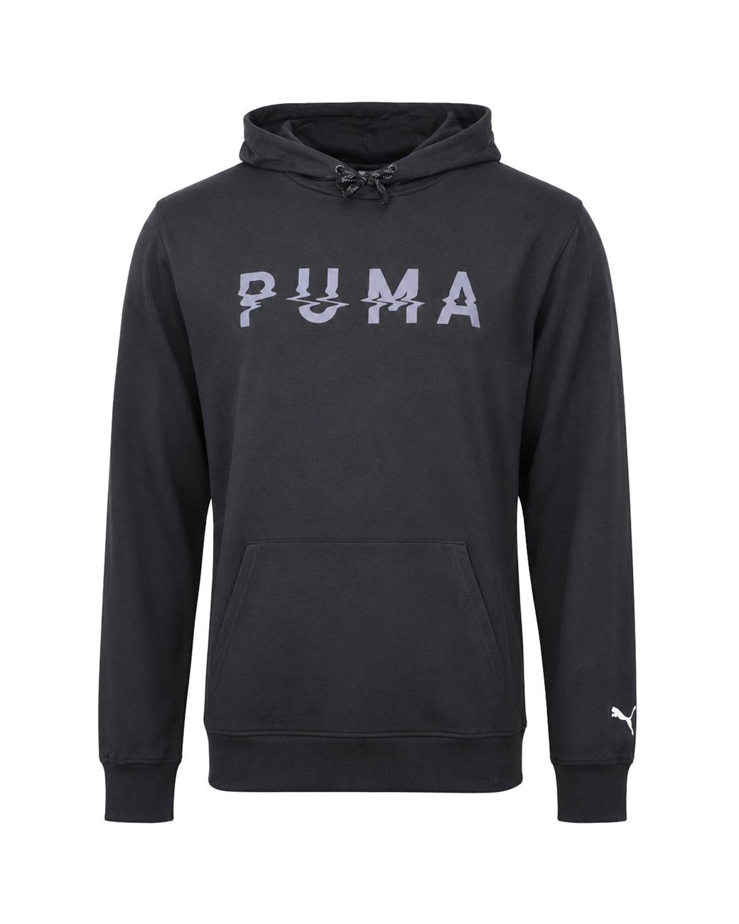 PUMA Blue Cloudspun Branded Hoodie for men