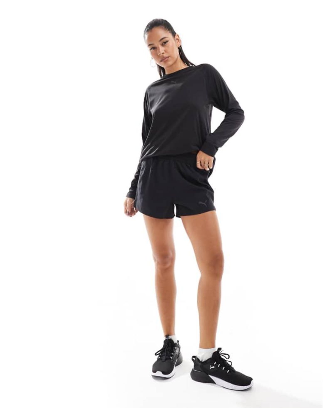 PUMA Black Velocity 3 Shorts