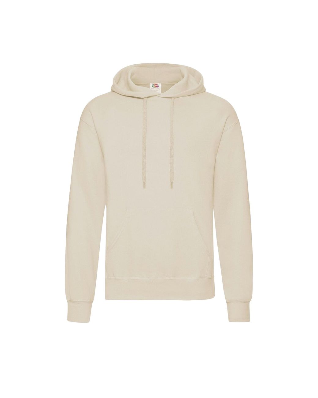 Fruit Of The Loom White Adults Classic Hooded Sweatshirt