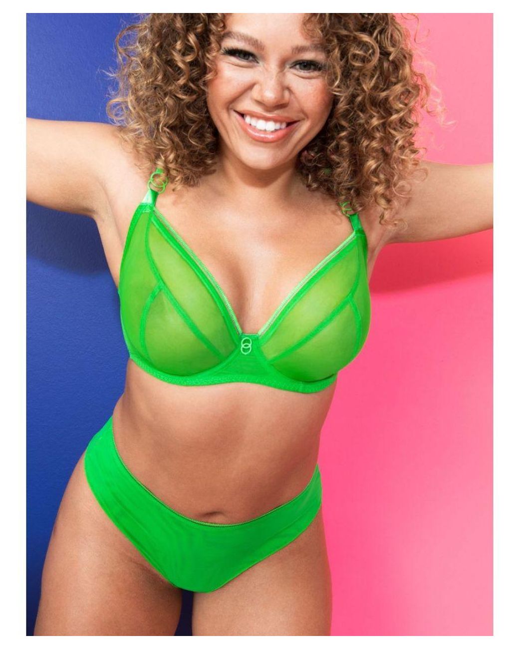 Curvy Kate Green Lifestyle Plunge Bra