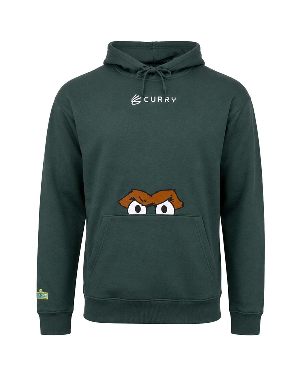 Under Armour Green X Curry Oscar Grouchy Hoodie for men
