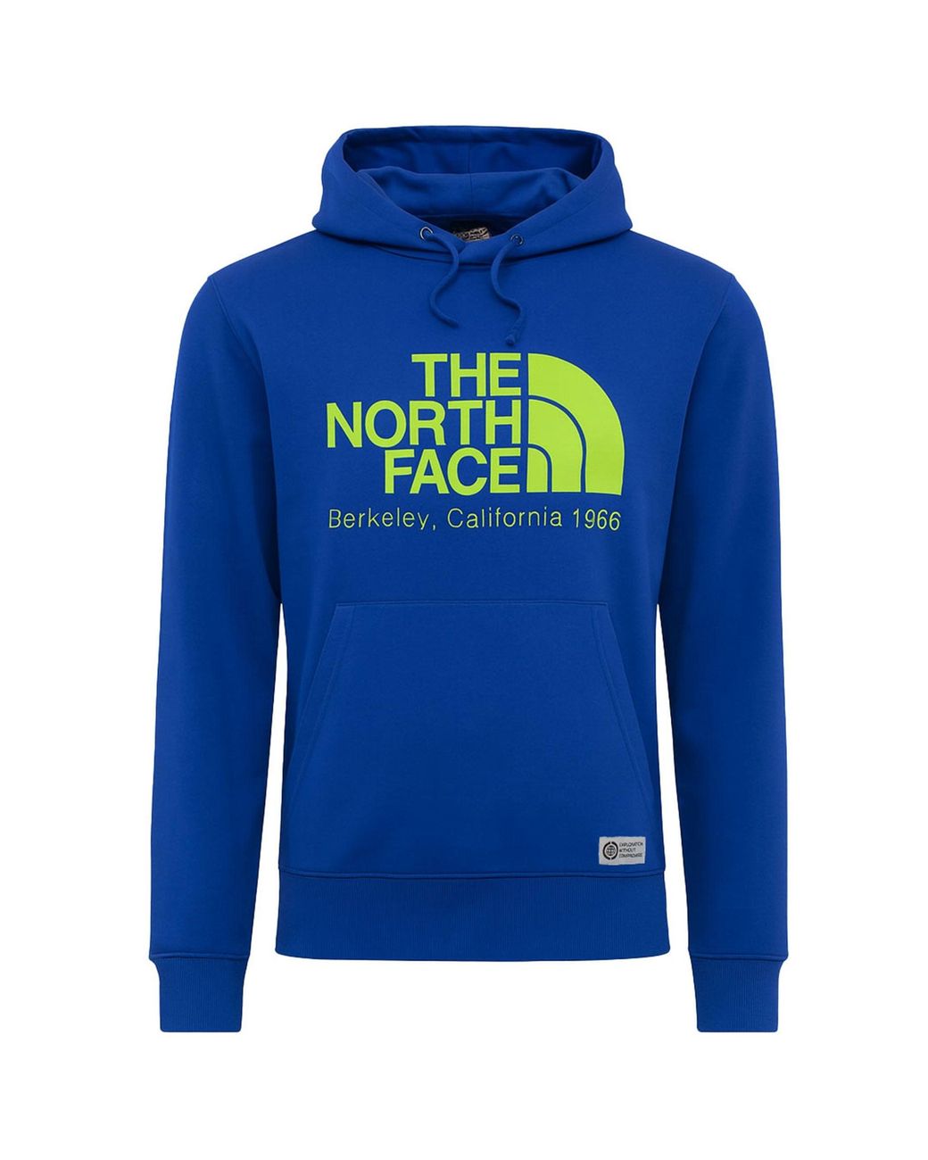 The North Face Blue Scrap Cali Hd Hoodie Cotton for men