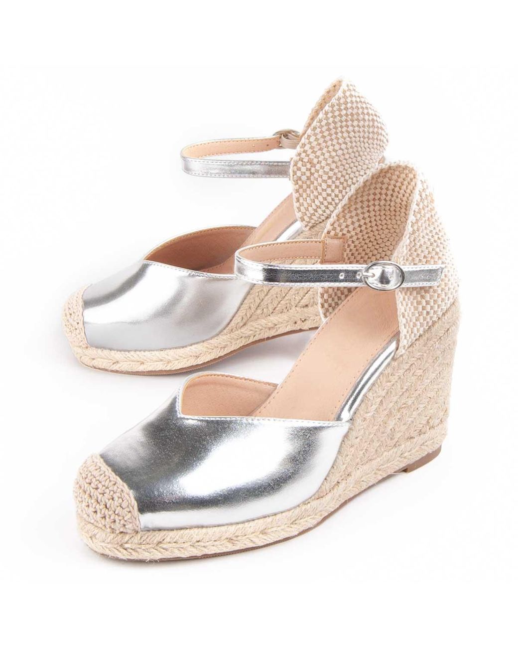Montevita White Wedge Espadrille Balenci4
