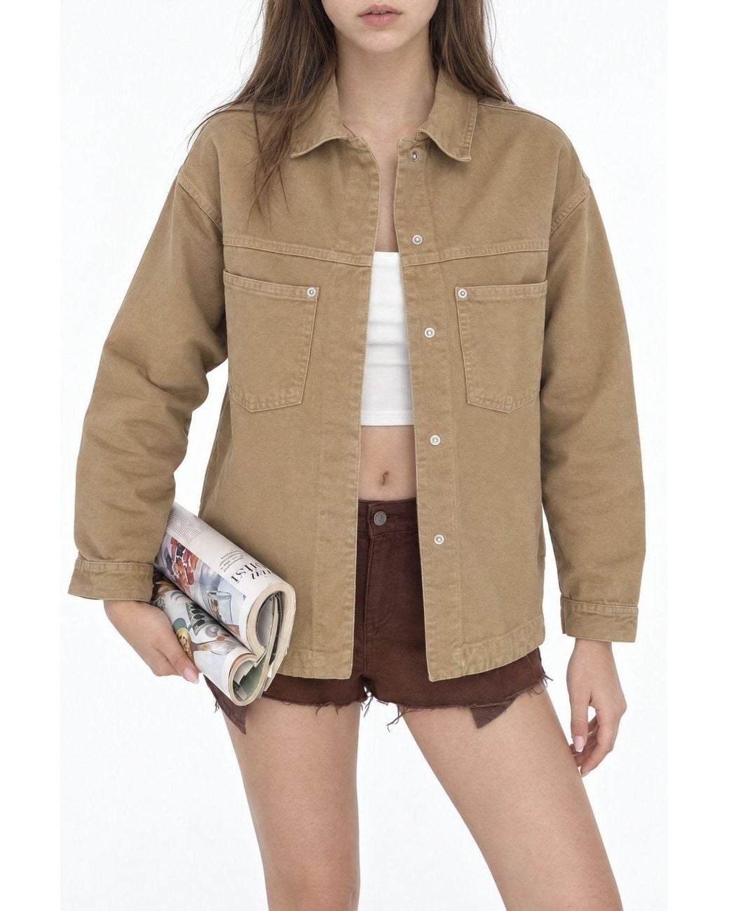 puka Natural Cotton Jacket