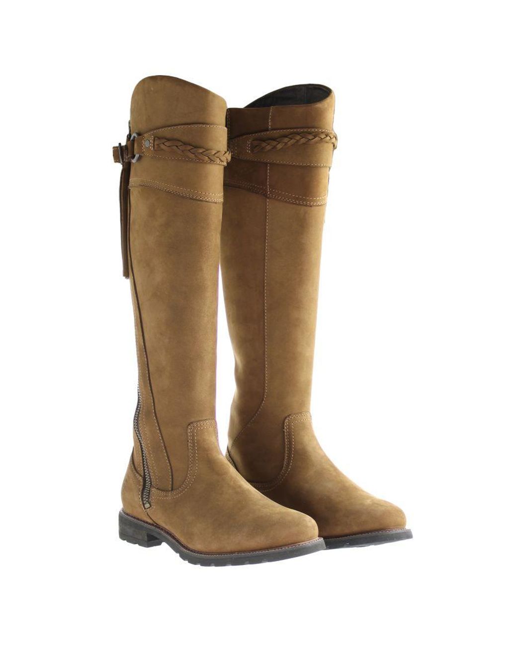 Ariat Brown Alora Chestnut Medium Height Boots Leather (Archived)