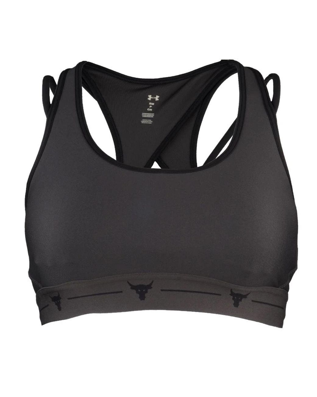 Under Armour Black X Project Rock Crop Top