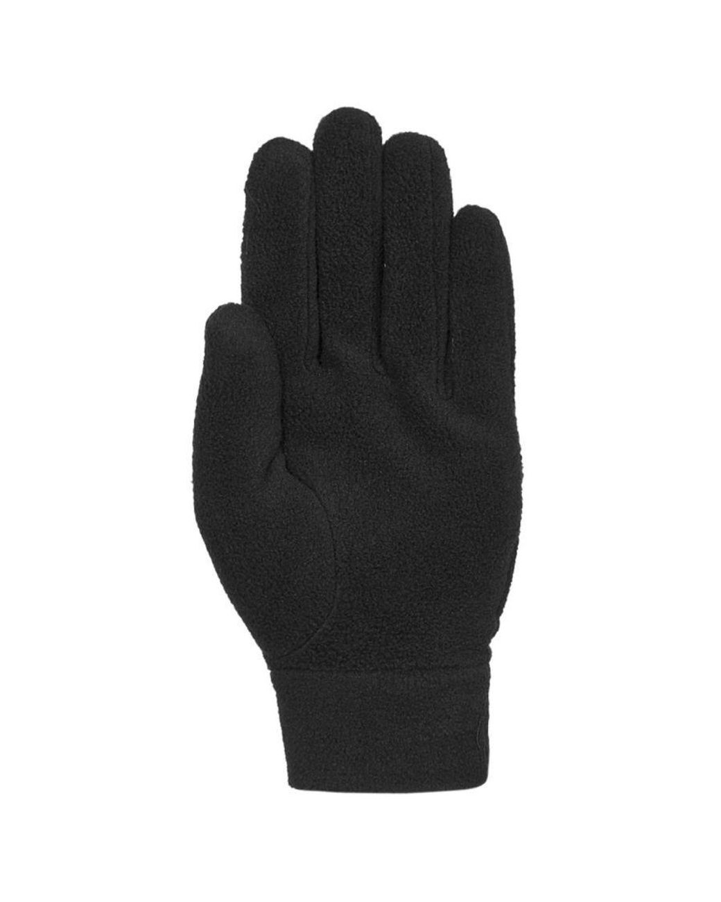 Trespass Black Gaunt Ii Fleece Gloves for men