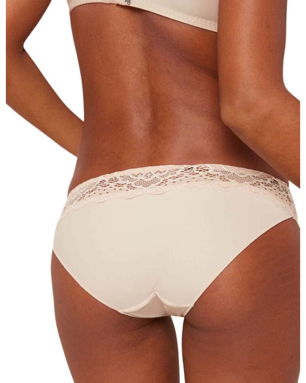 Simone Perele Brown 12A710 Caresse Tanga