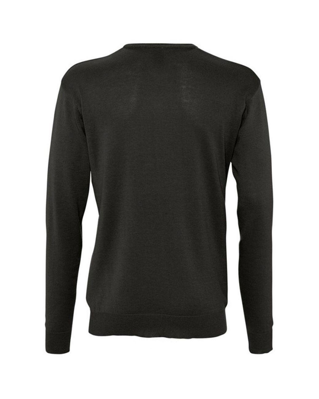 Sol's Black Galaxy V Neck Sweater for men