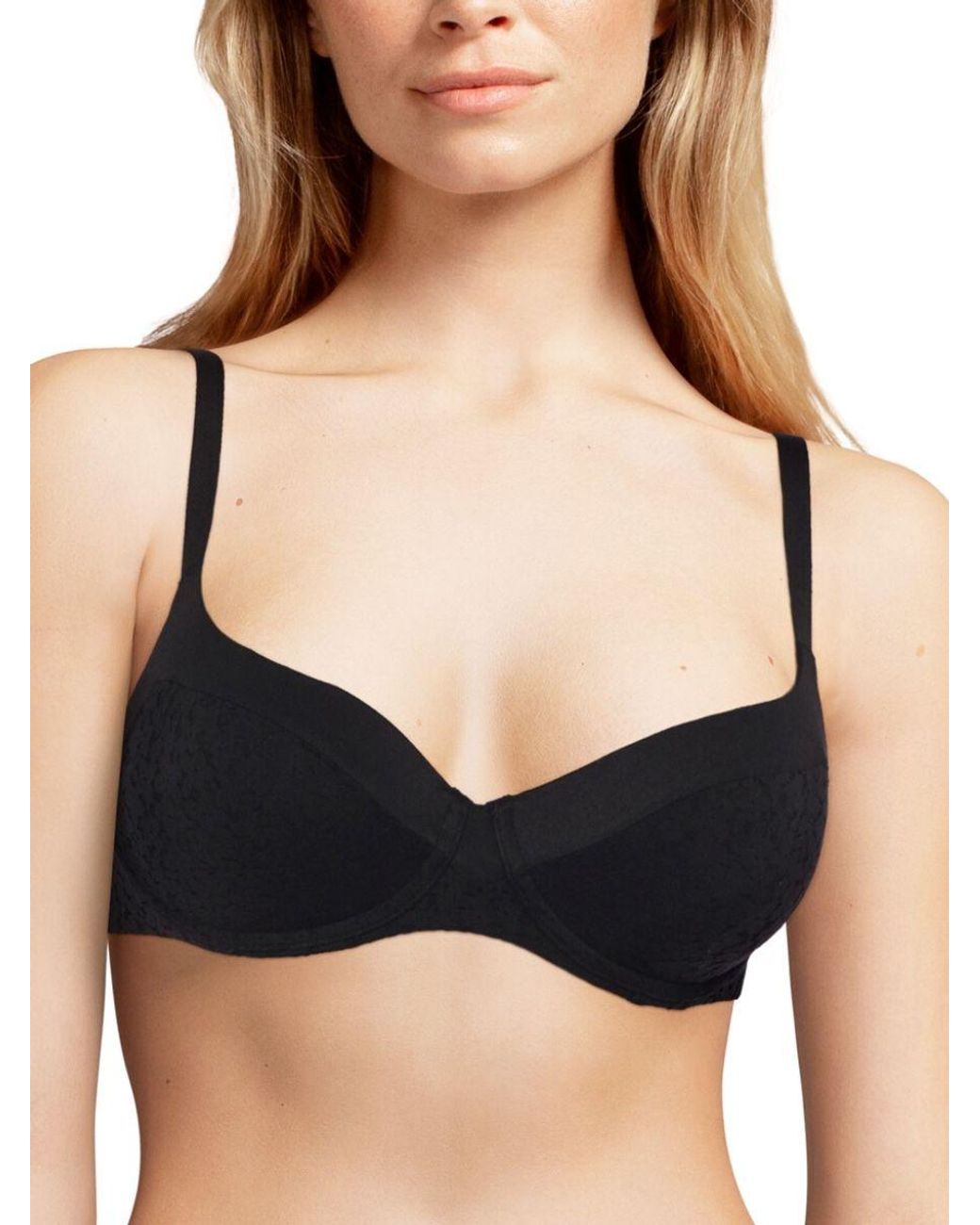 Chantelle Black Norah Underwired Covering Full Cup Bra