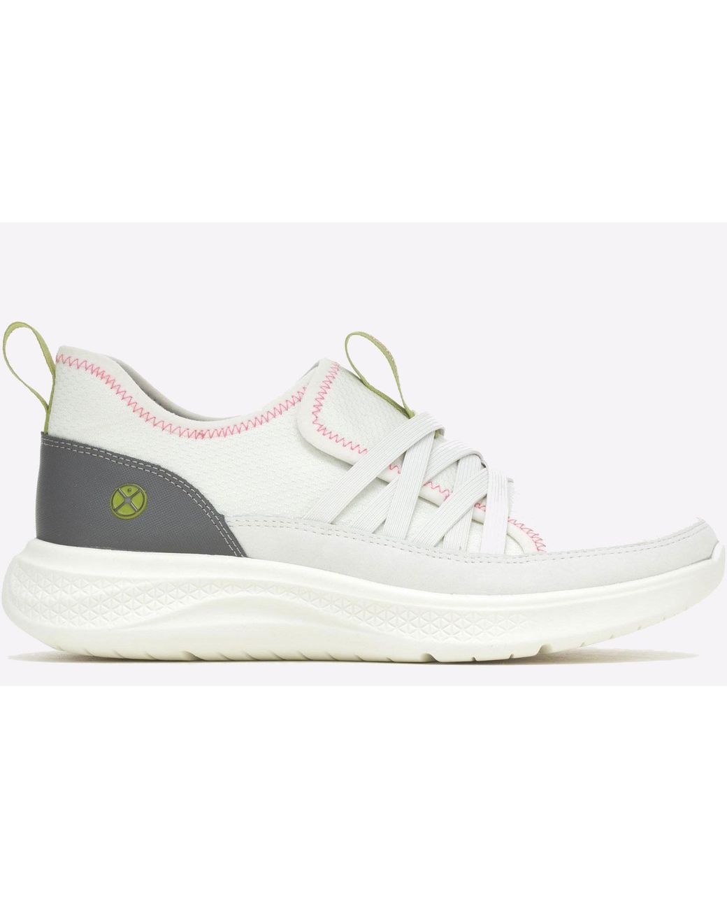 Hush Puppies White Elevate Step