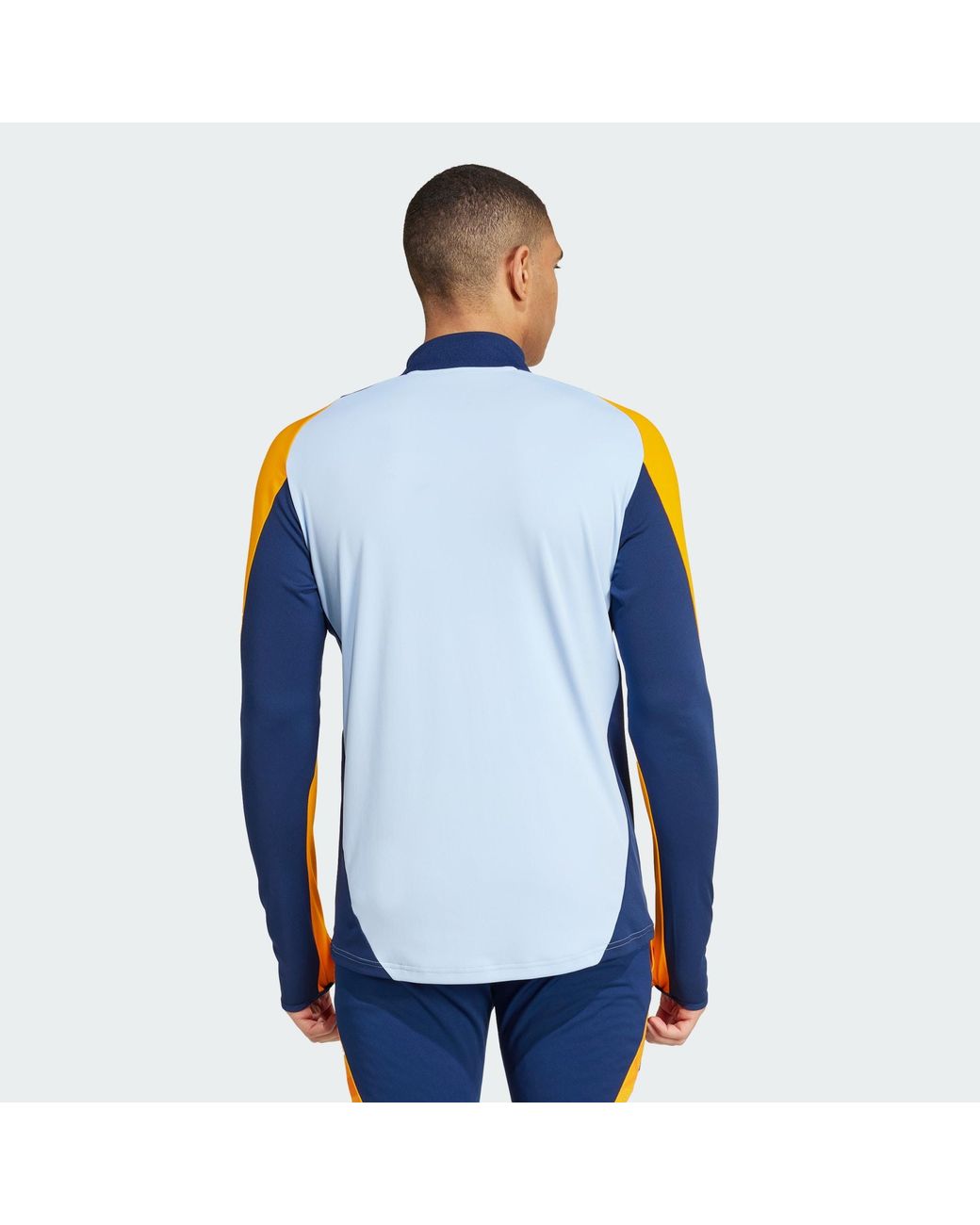 Adidas Originals Blue Real Madrid Tiro 24 Competition Training Top for men
