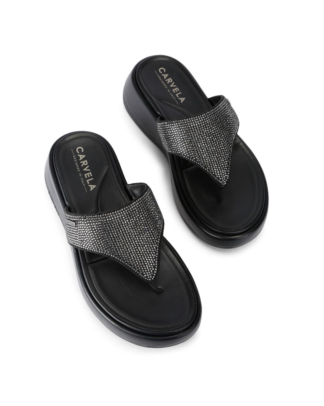Carvela Kurt Geiger Black Dorata Sandal Sandals