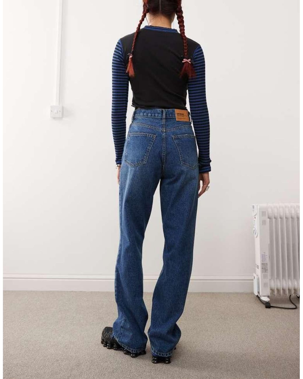 Dr. Denim Blue Echo Regular Fit Straight Leg