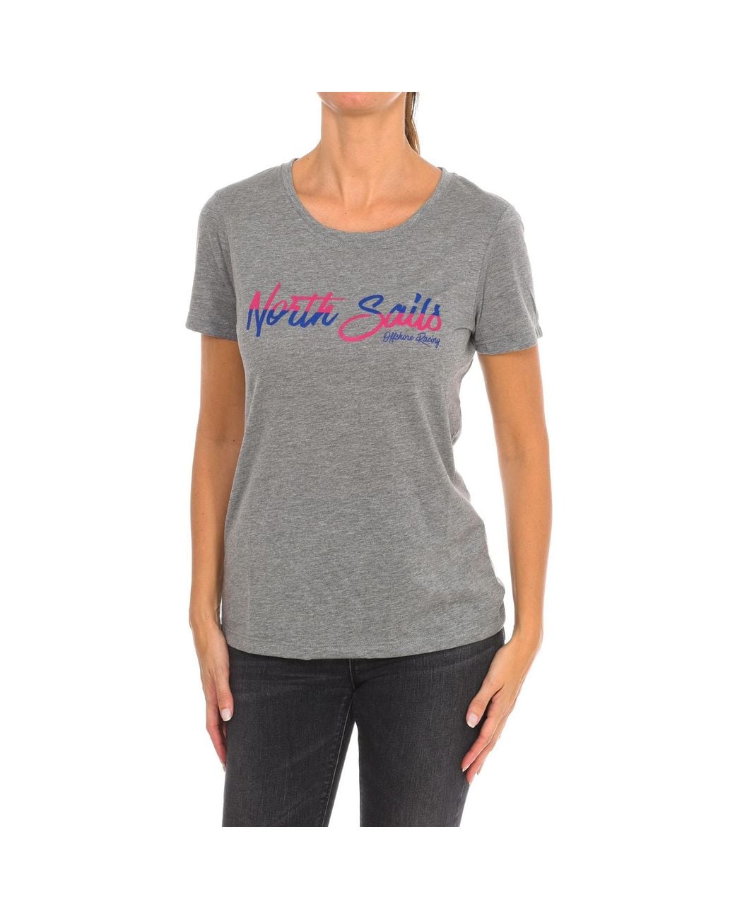 North Sails Gray Short Sleeve T-Shirt 9024310