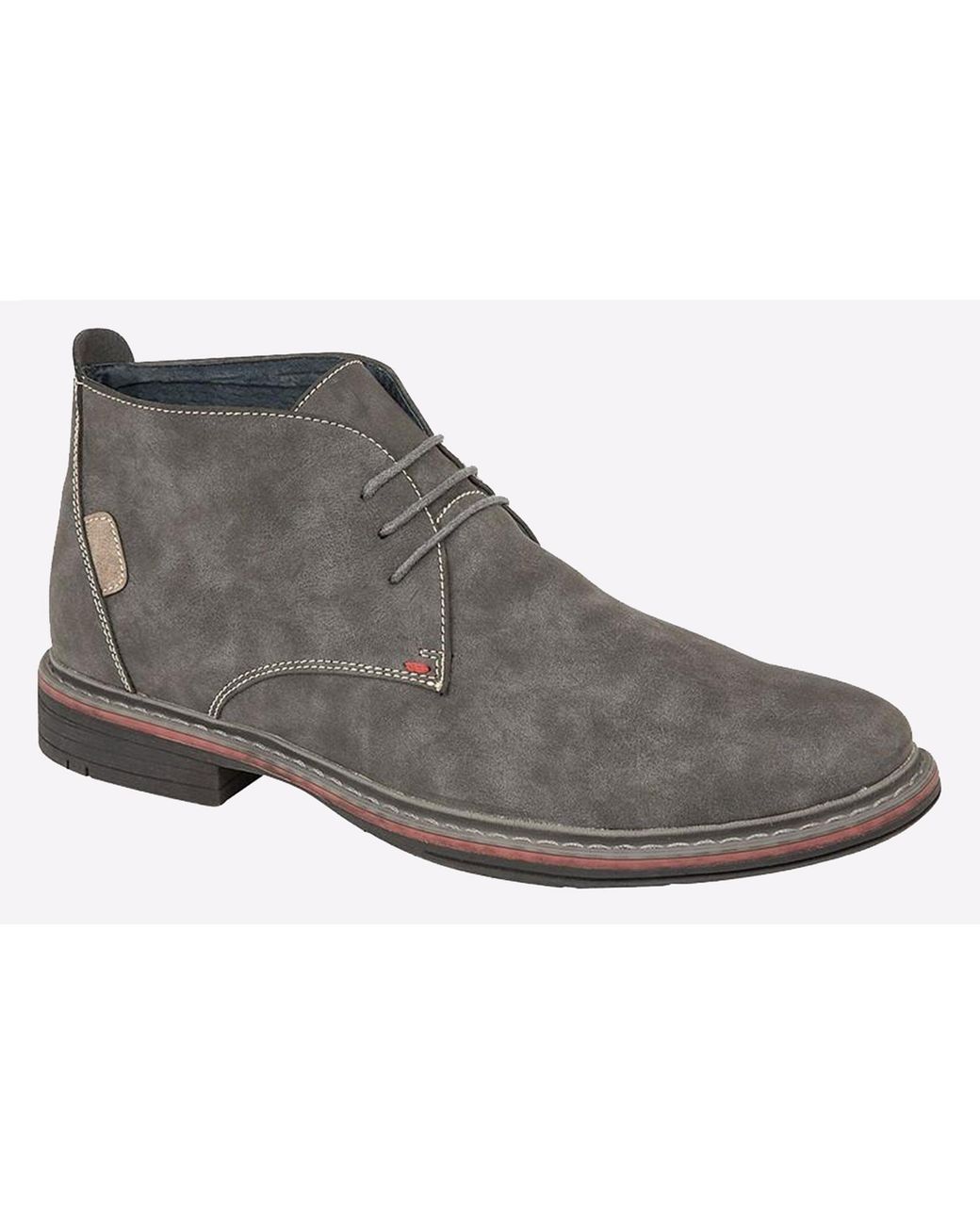 Goor Gray Belize Desert Boots for men