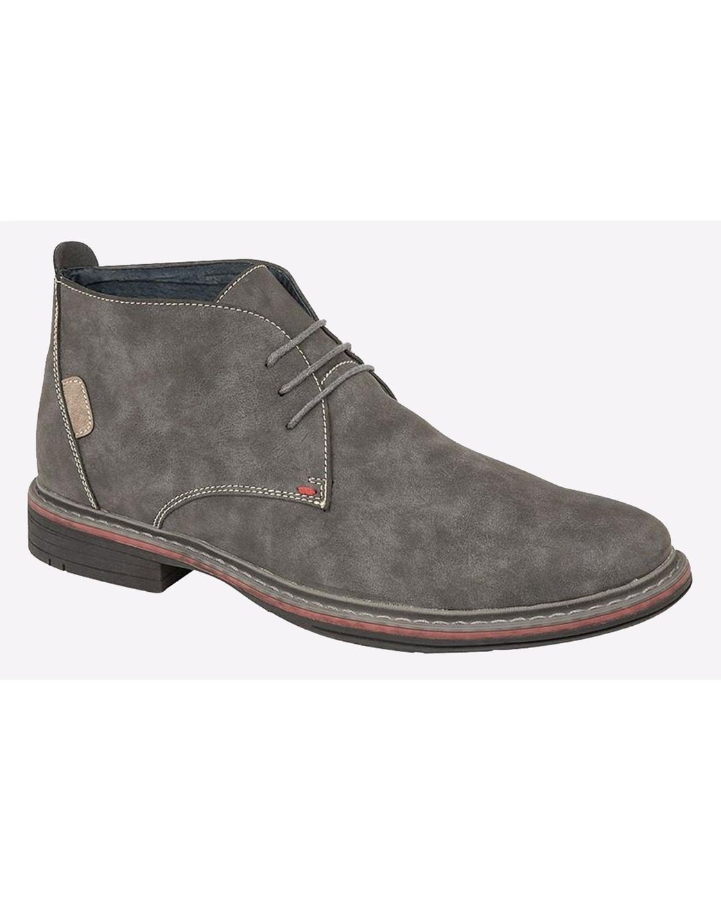 Goor Gray Belize Desert Boots for men