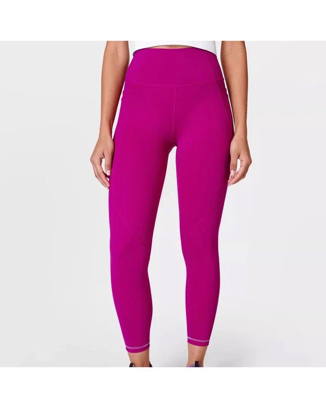 Sweaty Betty Pink Power Pro Workout Leggings Polyamide