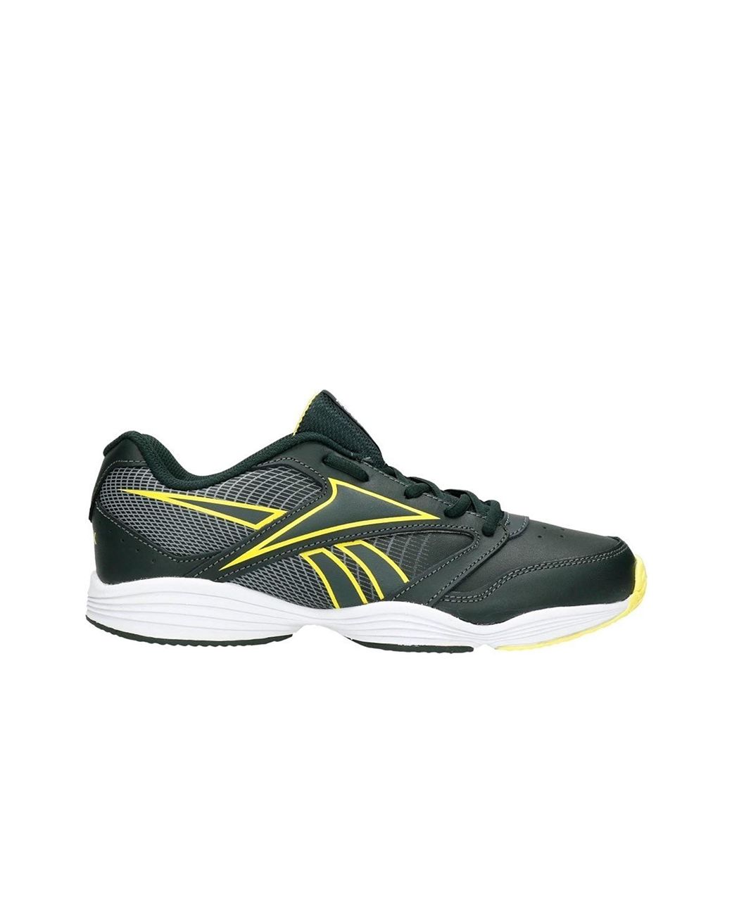 Reebok Green Play Range Lace-Up Synthetic Trainers V63139
