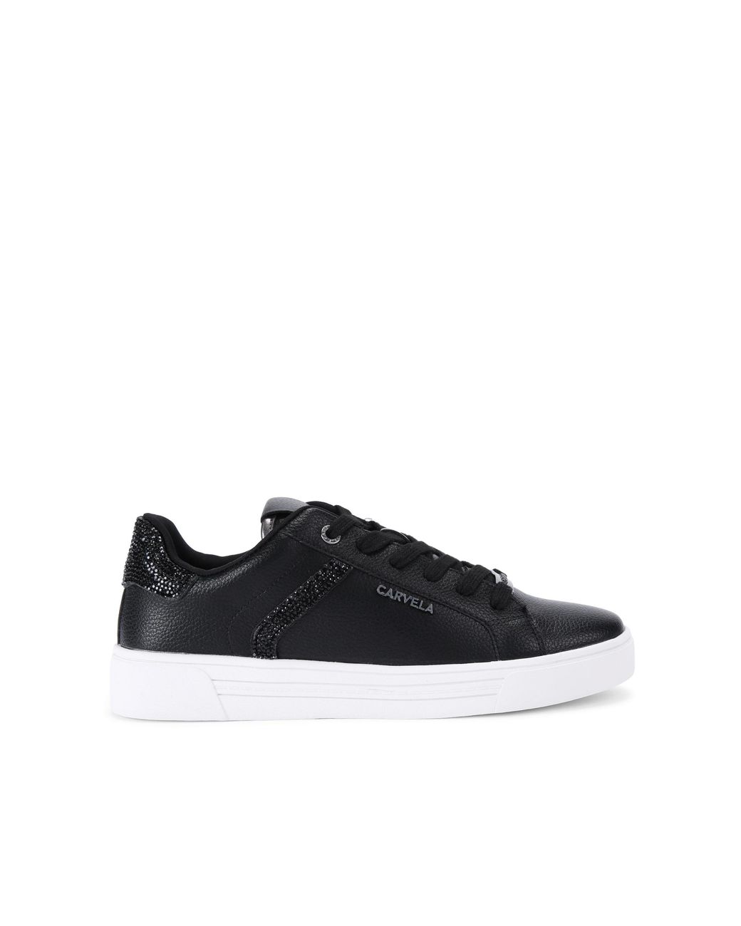 Carvela Kurt Geiger Black Daze Jewel Trainer - Crystal Trainers