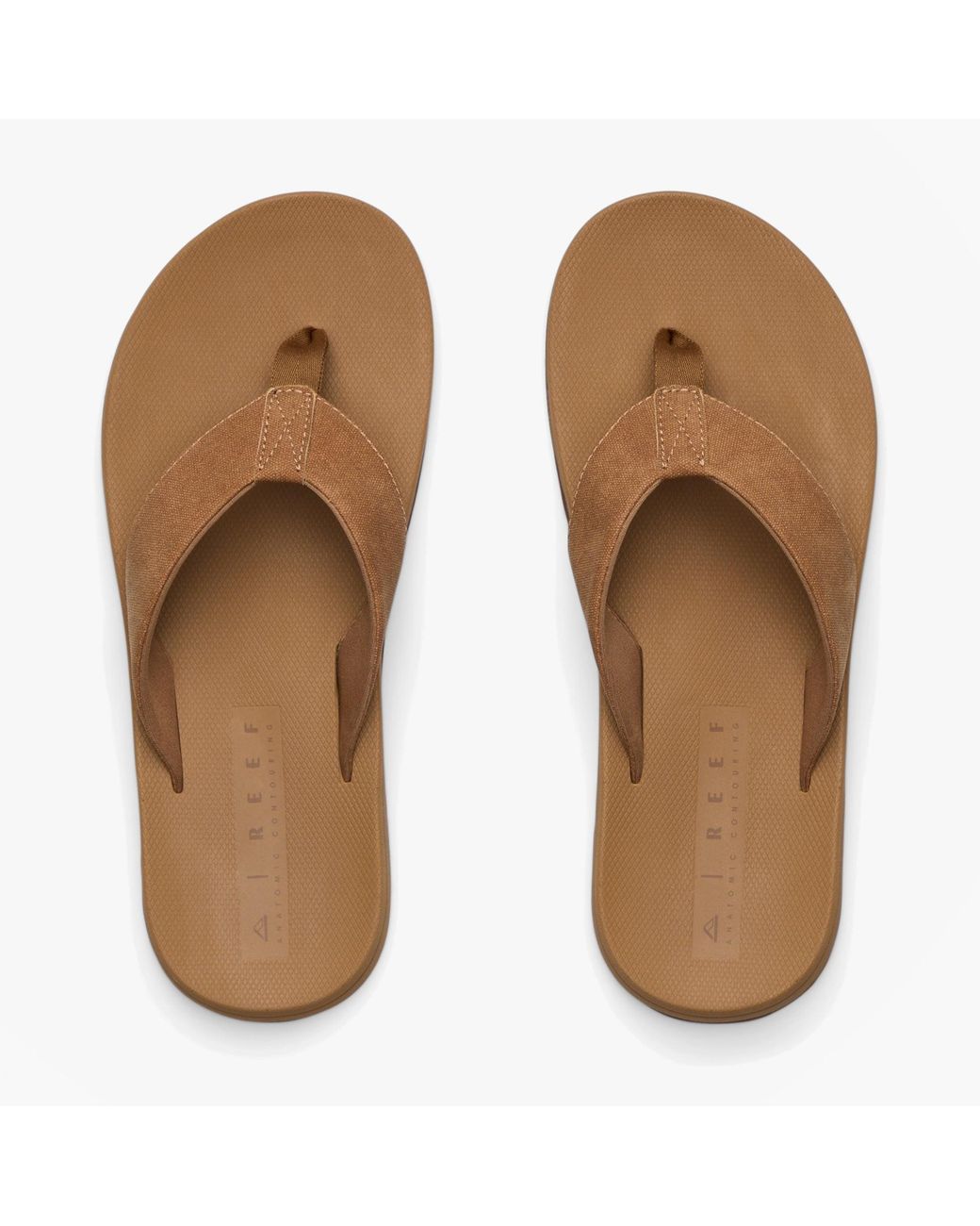 Reef Natural The Nox Toe-Post Sandals Tobacco for men