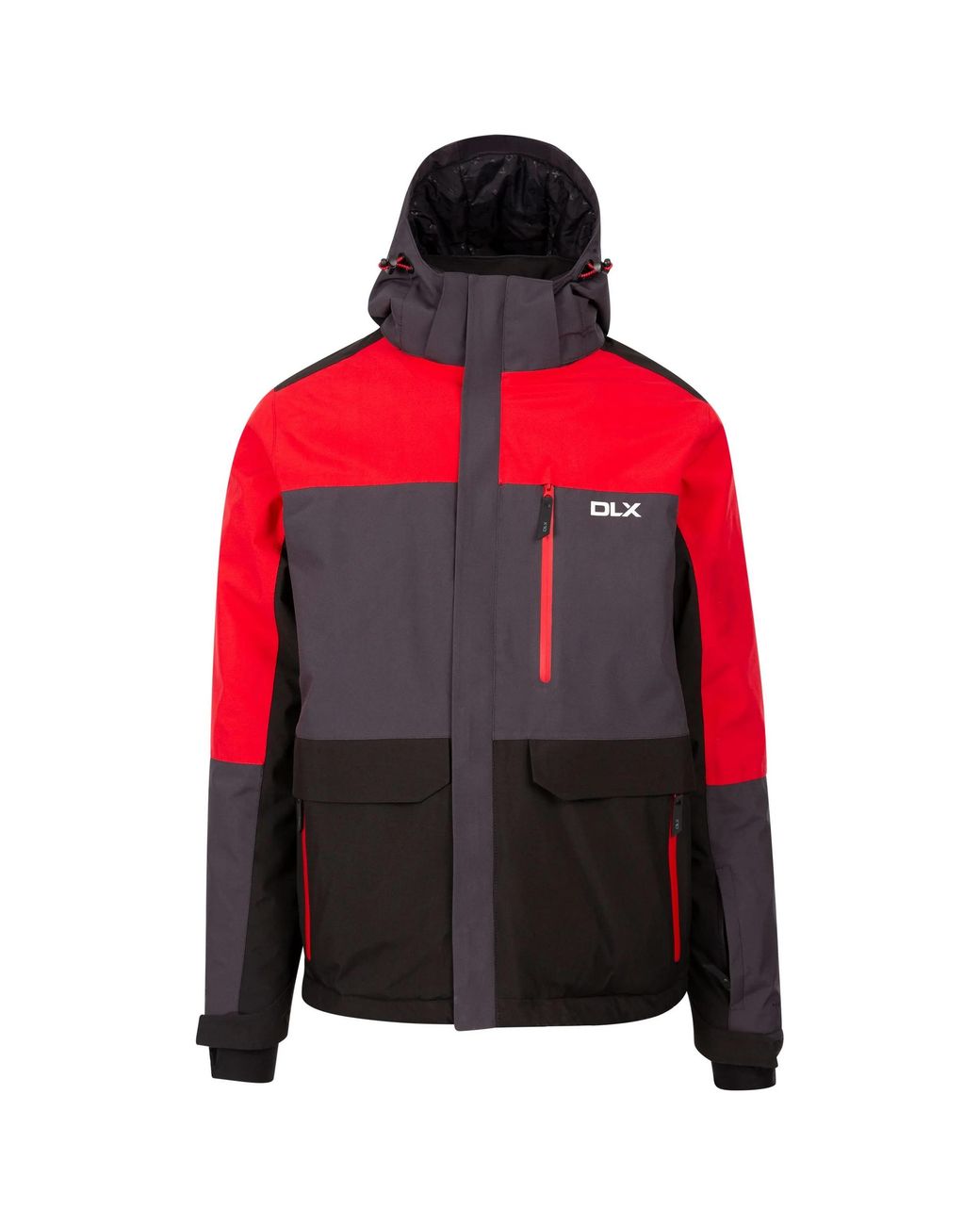 Trespass Red Joseph Ski Jacket (Dark) for men