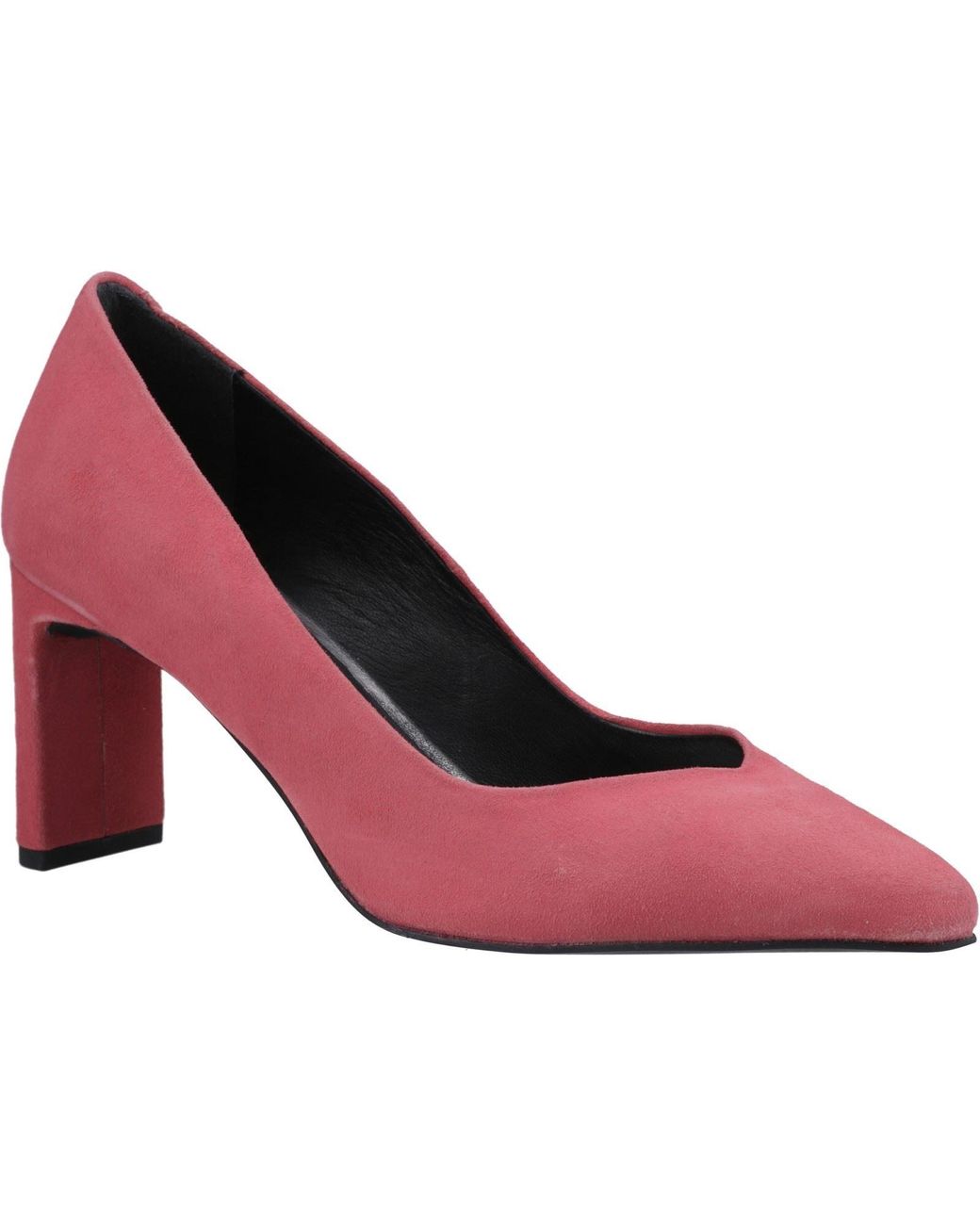 Hush Puppies Pink Olivia Suede Coral Shoes