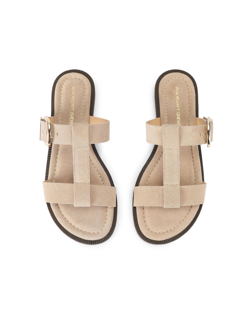 KG by Kurt Geiger Natural Suede Presto Sandal Sandals