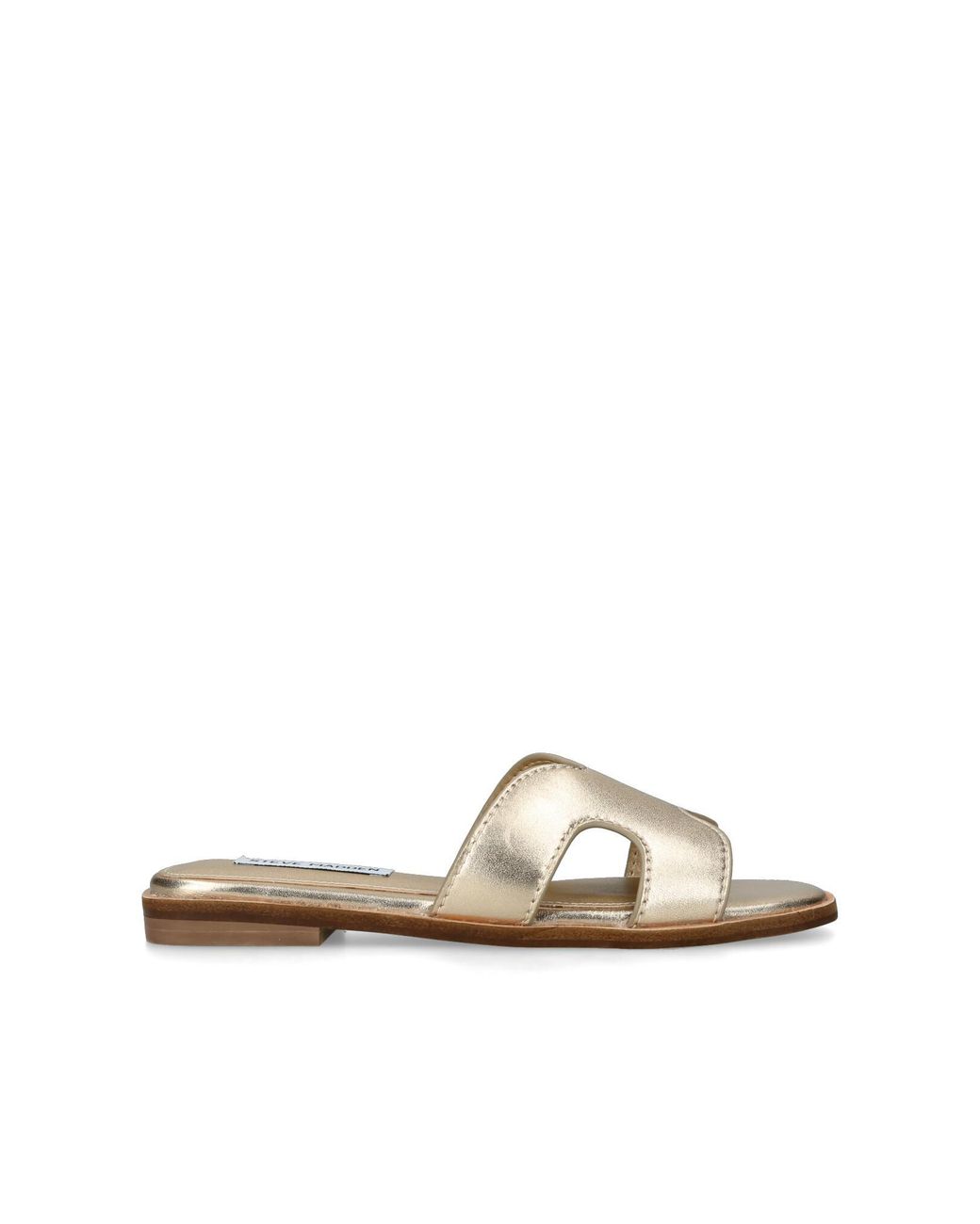 Steve Madden Natural Leather Bondst Sandals