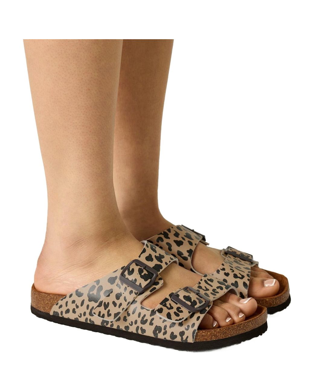 Regatta Black Lady Mia Cork Wedge Summer Flip Flop Sandals