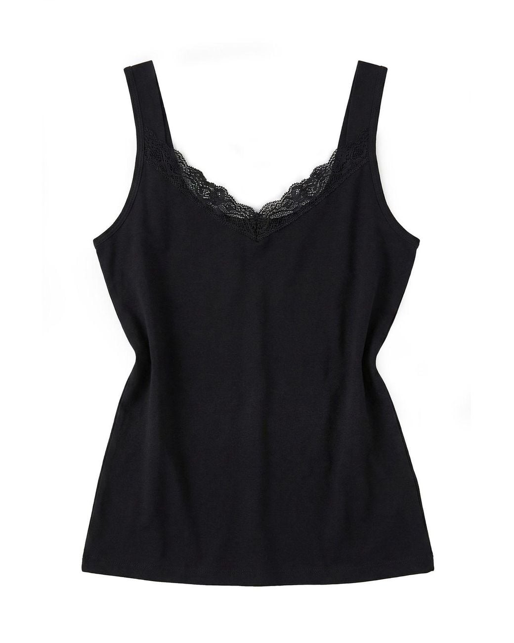 Öts Black Fitted Tank Top