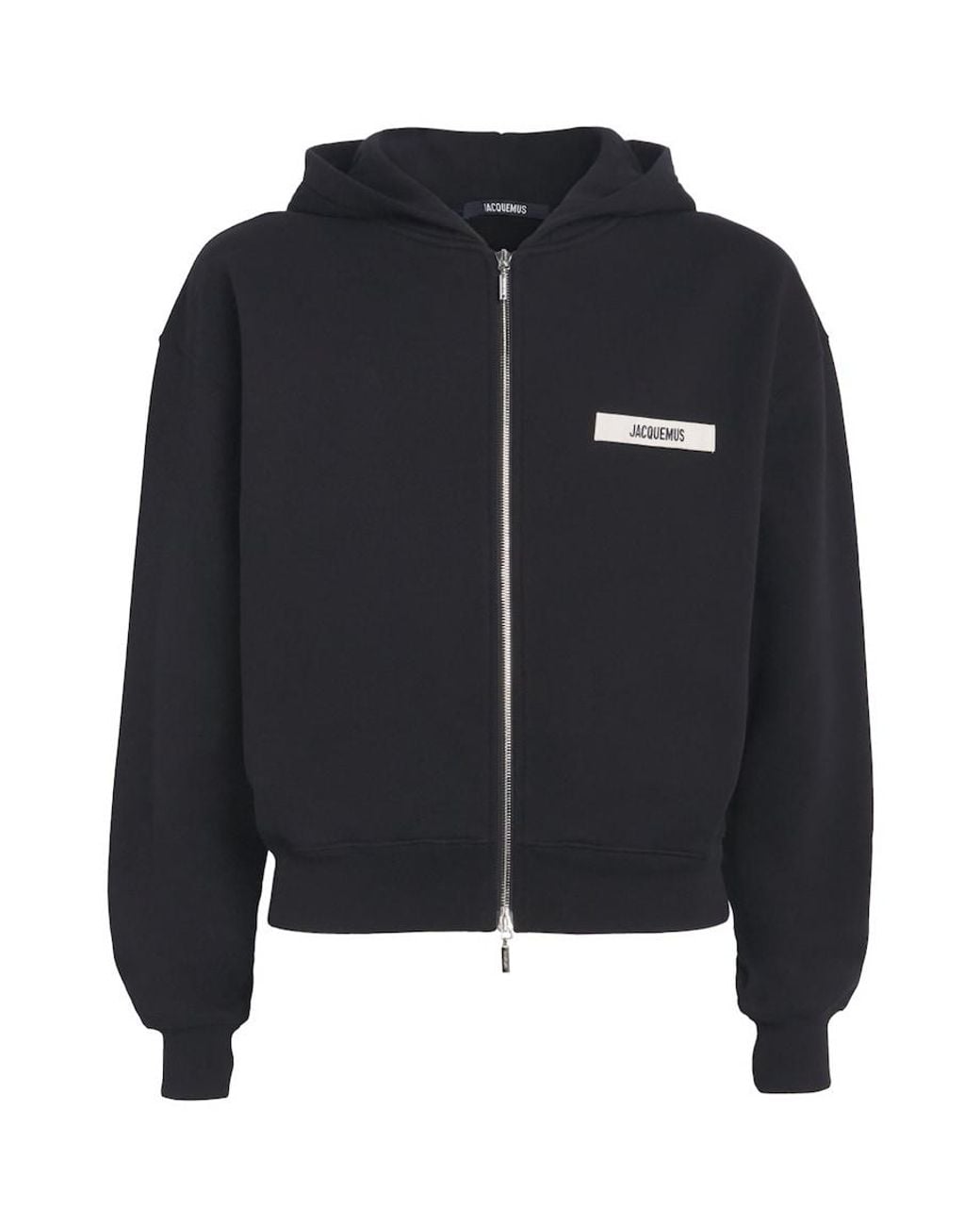 Jacquemus Black Sweatshirt With Logo for men