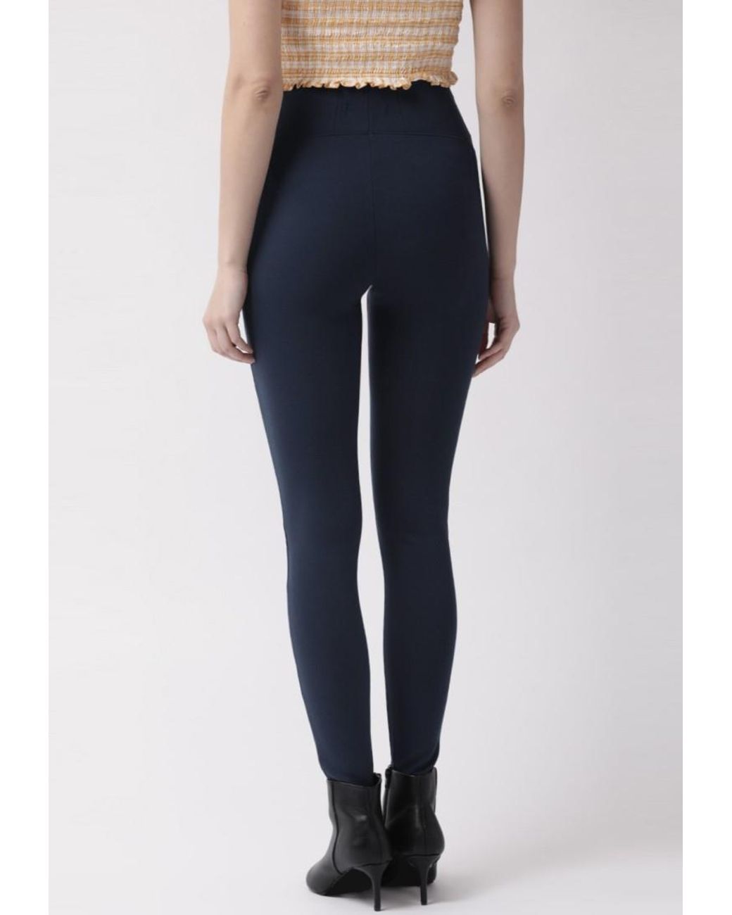 Marks & Spencer Blue M&S Magic Shaping High Waisted Tummy Control Leggings