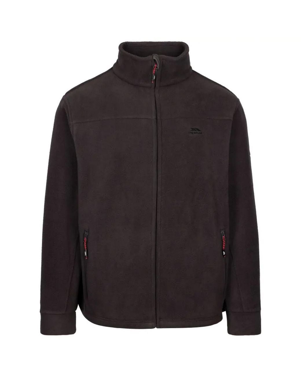 Trespass Black Bernal Full Zip Fleece Jacket (Carbon) for men