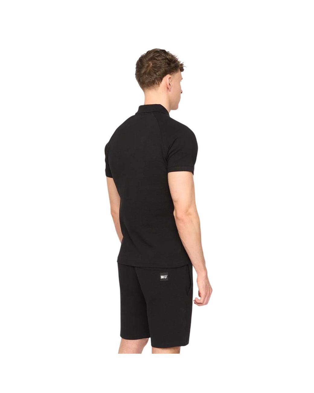 Duck and Cover Black Topfield Polo Shirt Cotton for men