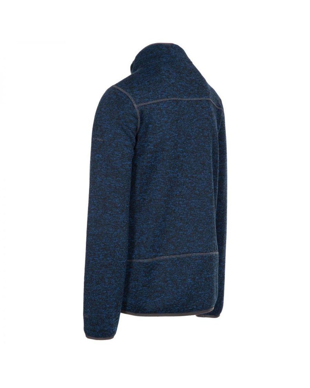 Trespass Blue Bingham Fleece Jacket Marl) for men