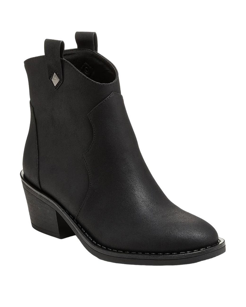 Rocket Dog Black Ladies Yolanda Ankle Boots