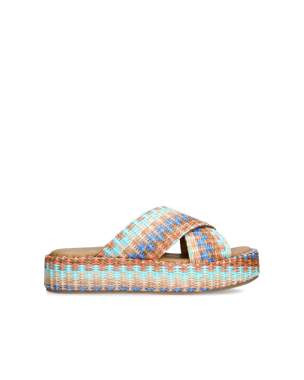 Steve Madden Multicolor Suede Tulum Multi Sandals